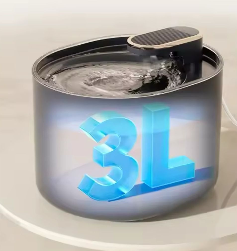 Miniatura 5 de FUENTE BEBEDERO MASCOTAS AGUA NEGRO